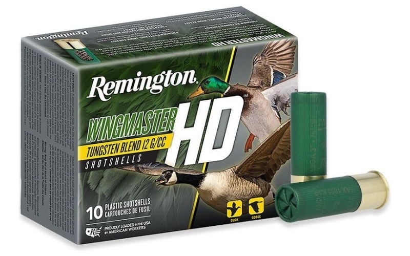 Remington wingmaster hd hunting loads 12ga 3in 1-1/4oz 2 ammo 10rd