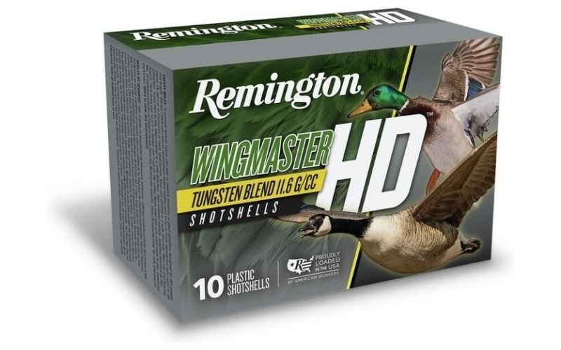 Remington wingmaster hd hunting loads 12ga 3in 1-1/4oz 4 ammo 10rd