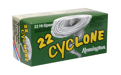 Remington CYCLONE, 22 LR, 36 Grain, Hollow Point, 50 Round Box 21222