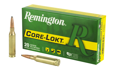 Remington Core Lokt, 260 140 Grain, Pointed Soft Point, 20 Round Box 21292