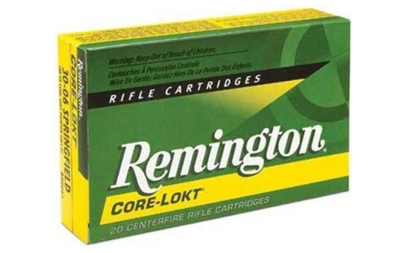 Remington 30-06 springfield 180gr soft point 20/box