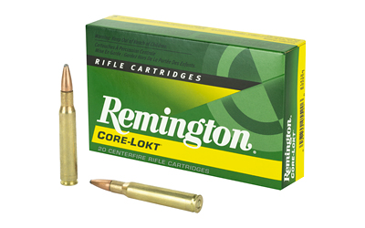 Remington Core Lokt, 30-06, 165 Grain, Pointed Soft Point, 20 Round Box r21415