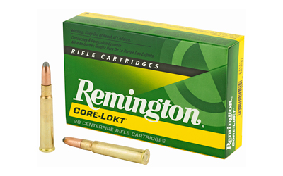Remington Core Lokt, 303 British, 180 Grain, Soft Point, 20 Round Box 21471