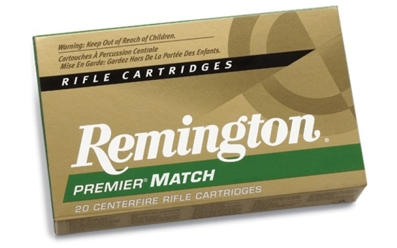 Remington Remington premier match 308 win 168gr matchking bthp 20/bx