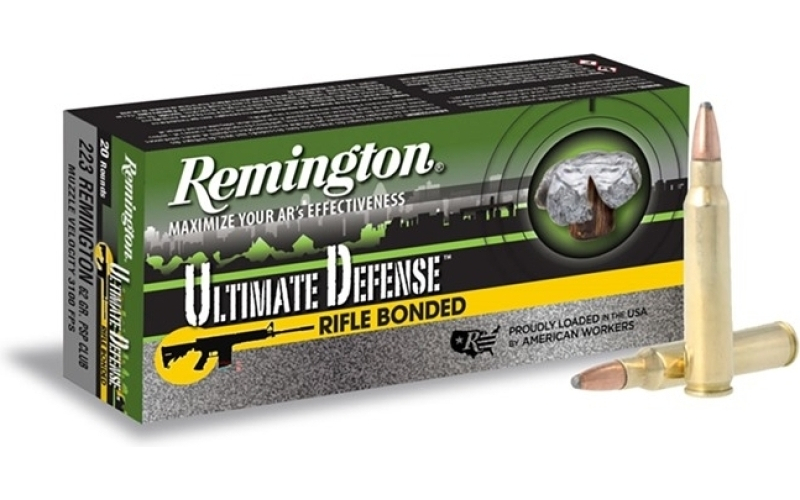 Remington Remington core-lokt ammo 223rem 62gr ultra bonded pspclu 20b