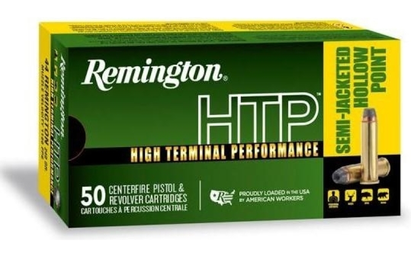 Remington htp 357 mag 110gr sjhp ammo 20rd