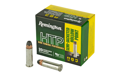 Remington High Terminal Performance, 38 Special +P, 125 Grain, Semi Jacketed Hollow Point, 20 Round Box 22303