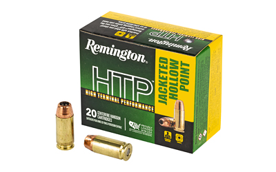 Remington High Terminal Performance, 40S&W, 180 Grain, Jacketed Hollow Point, 20 Round Box 22308