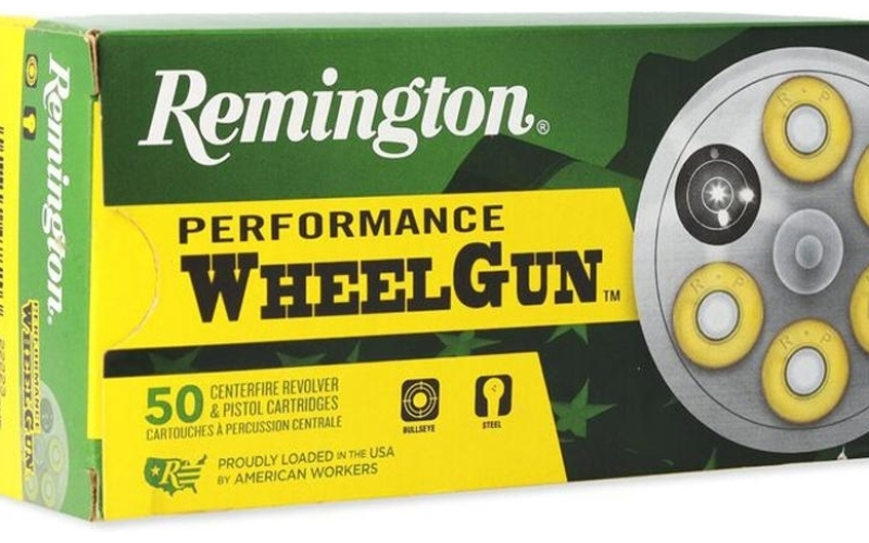Remington performance wheelgun 45 colt 225gr lead swc ammo 50rd