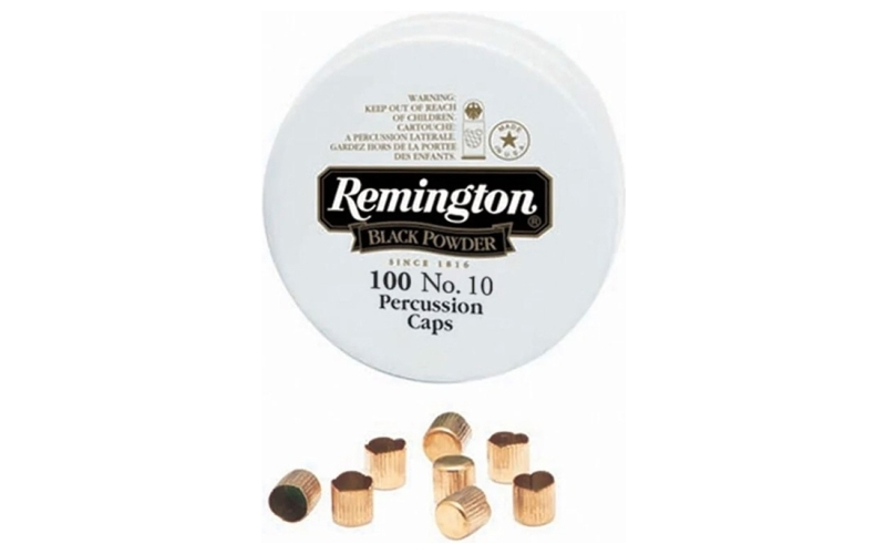 Remington Black powder percussion caps #10 100/tin