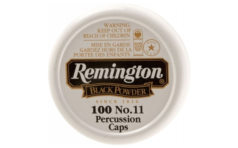 Remington #11 percussion caps 11/tin