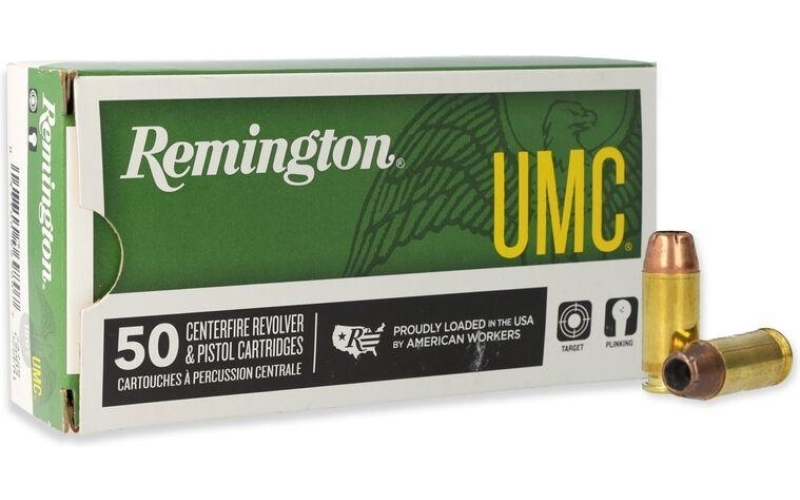 Remington umc 40 s&w 180gr jhp ammo 50rd