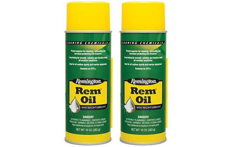 2 pack of Remington Rem Oil Spray Gun Oil, 10 oz