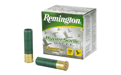 Remington HyperSonic, 12 Gauge, 3.5", 1.375 oz., Steel, #4, Lead Free, 25 Round Box 26799