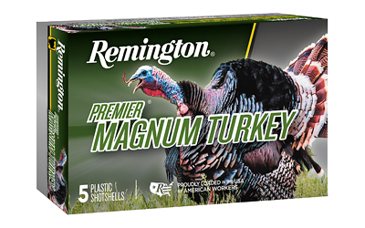 Remington Magnum Turkey, 12 Gauge 3", #5, 2oz, Copper, 5 Rounds Per Box 26803