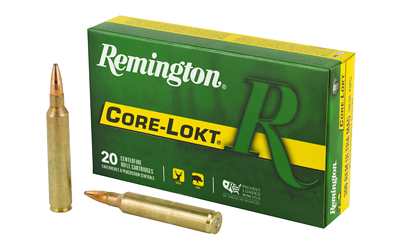 Remington Core-Lokt PSP, 300 Remington Ultra Magnum, 180 Grain, Pointed Soft Point, 20 Round Box 27641