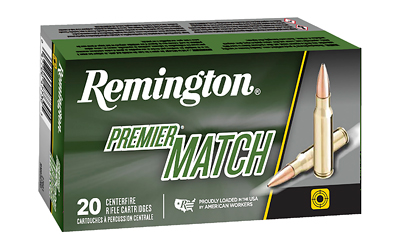 Remington Premier Match, 6.5 PRC, 140 Grain, Open Tip Match, 20 Round Box 27673