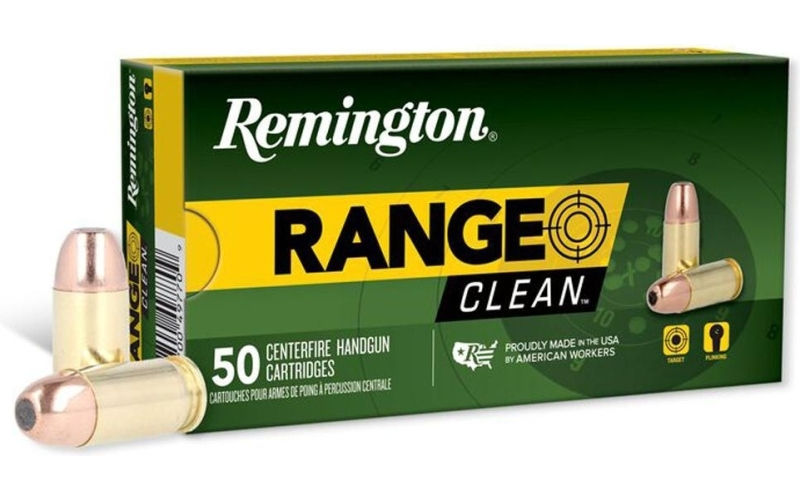 Remington range clean 380 auto 95gr fneb ammo 50rd