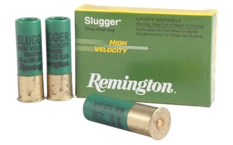 Remington 12 gauge 3'' 7/8 oz rifled slug 5/box