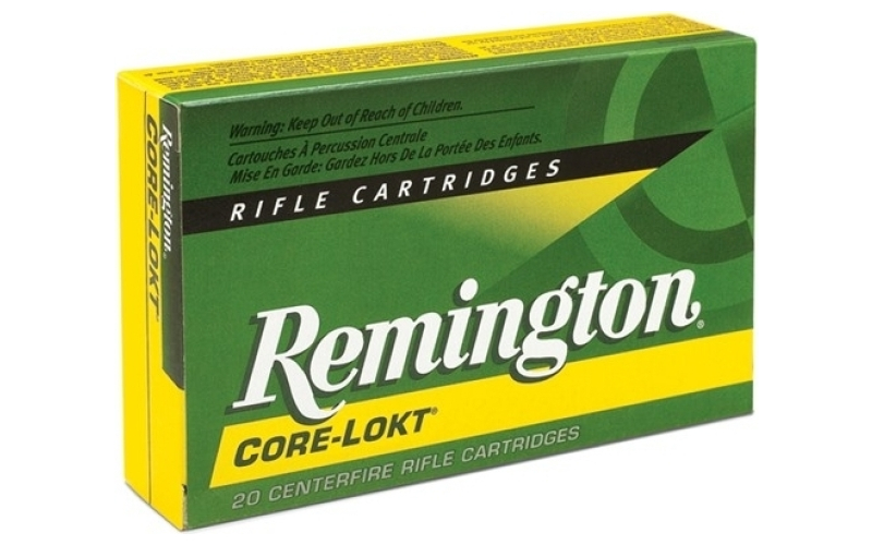 Remington Remington core-lokt 7mm rem mag 140gr psp 20/bx