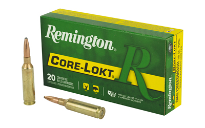 Remington Core-Lokt PSP, 6MM Creedmoor, 100 Grain, Pointed Soft Point, 20 Round Box 29049