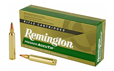 Remington Premier Accutip, 204 Ruger, 40 Grain, Accutip, Boat Tail, 20 Round Box 29220