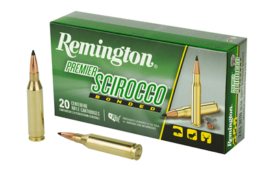 Remington Premier Scirocco Bonded, 243 Winchester, 90 Grain, Polymer Tip, 20 Round Box 29320