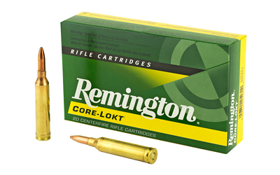 Remington Core Lokt, 264 Winchester, 140 Grain, Pointed Soft Point, 20 Round Box 29493