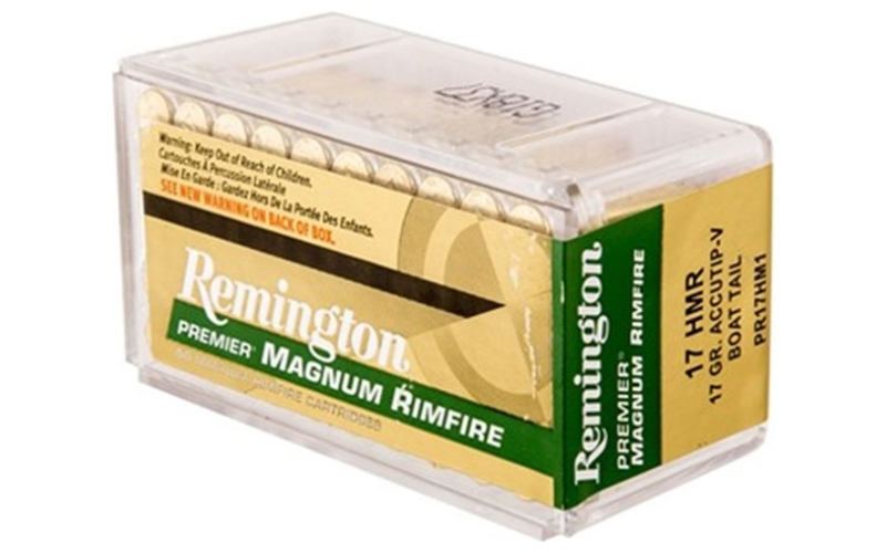 Remington 17 hmr 17gr accutip-v 50/box