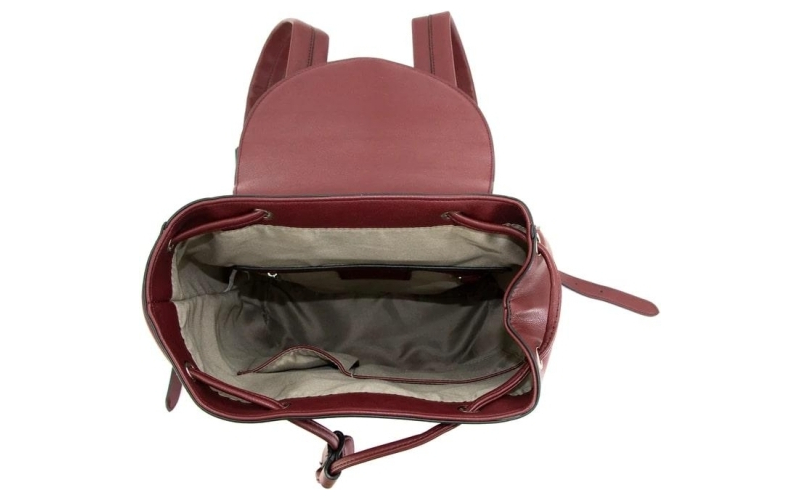 Rugged rare amelia concealed carry backpack maroon