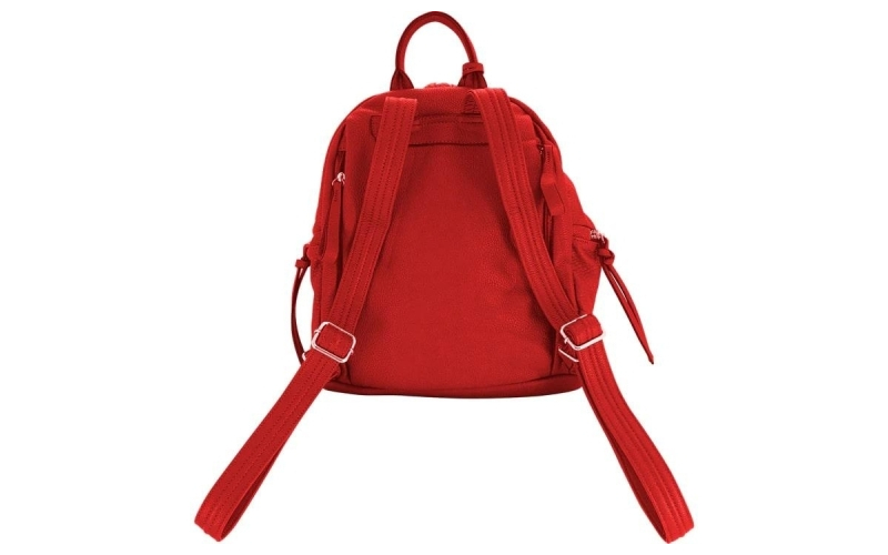Rugged rare aurora backpack concealed carry purse red