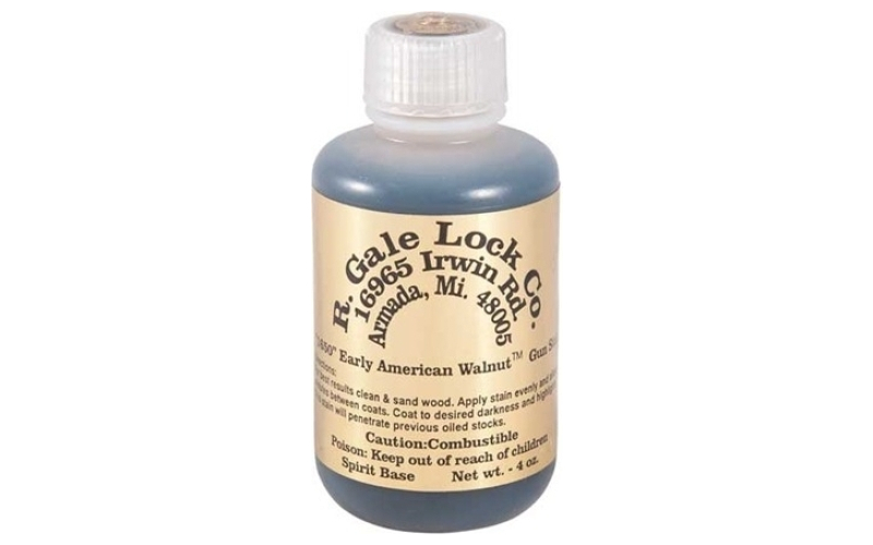 R Gale Lock Co Early american walnut stain, 4 oz.