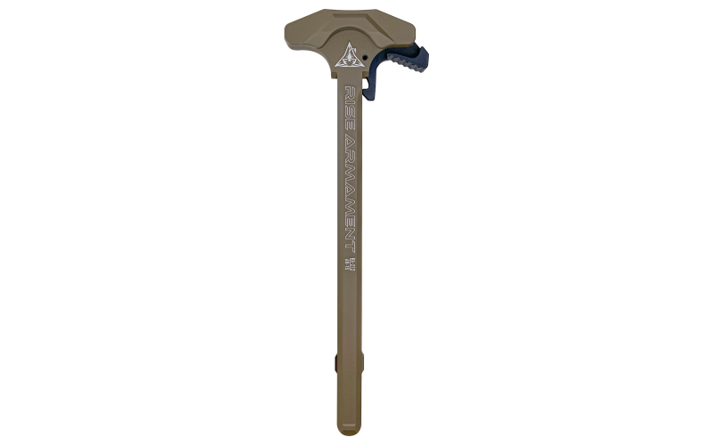 Rise Armament Extended Latch Charging Handle, Charging Handle, Flat Dark Earth RA-212-FDE