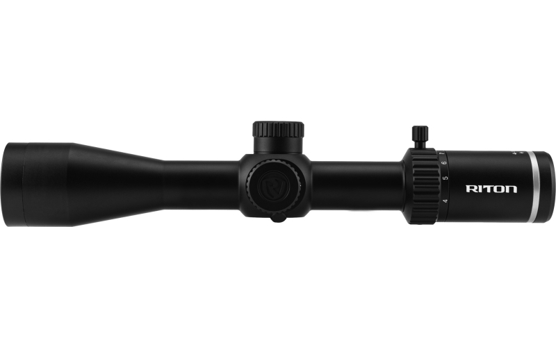 Riton Optics 1 Series PRIMAL, Rifle Scope, 4-16X44 , 1" Tube, RUT Reticle, Second Focal Plane, Black 1P416AS23