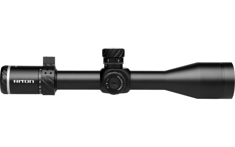 Riton Optics 3 Series Primal, Rifle Scope, 3-18X50mm, 30mm Tube, RLH Illuminated Reticle, Second Focal Plane, Black 3P318LFI23