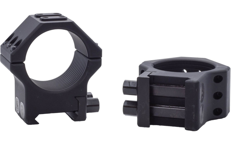 Riton Optics Contessa, 30mm Picatinny Rings, Tactical, 10mm Height, Black XRC3010T23