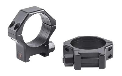 Riton Optics Contessa, 30mm Picatinny Rings, Hardened Steel, 12mm Height, Black XRC3012S23