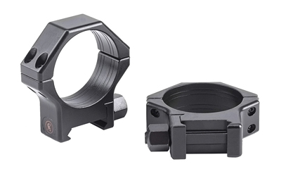 Riton Optics Contessa, 30mm Picatinny Rings, Hardened Steel, 8mm Height, Black XRC308S23