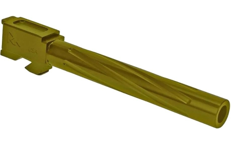 Rival arms barrel for glock34 gen3/4 twst gold