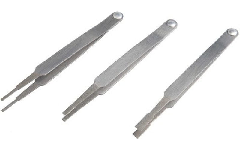 Ramrodz Inc. 3-piece diamond tip pivot handle tweezers