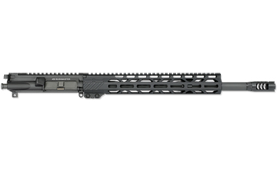 Rock River Arms Tactical Carbine, Complete Upper Receiver, 450 Bushmaster, 16" Barrel, Mid-Length Gas System, RRA Operator Muzzle Brake, RRA 13" Free Float M-LOK Handguard, Anodized Finish, Black, Fits AR-15, 5 Rounds, 1 Magazine, Includes Bolt Carrier Group and Charging Handle Assembly 450B0592