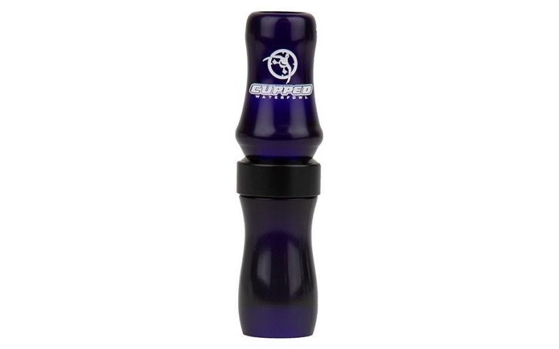 Cupped srg hammer goose call - blueish / purple  game call