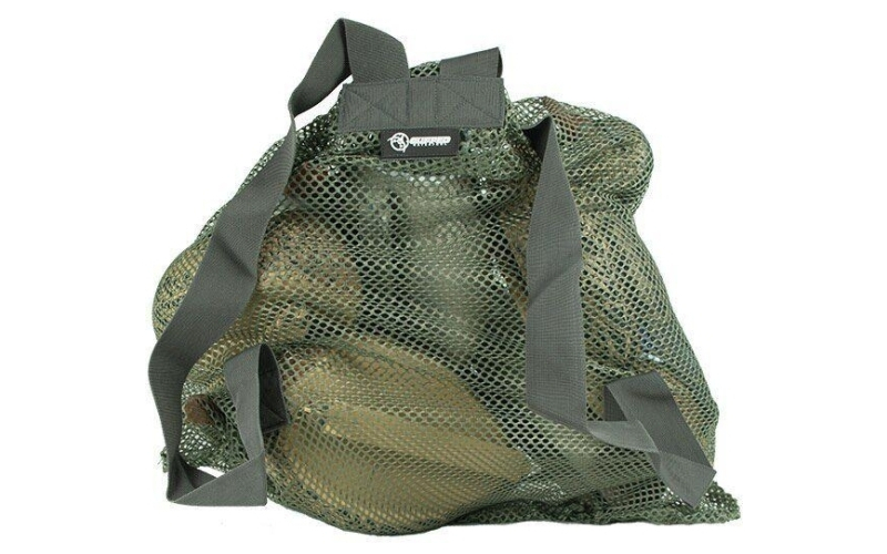 Cupped large mesh decoy bag