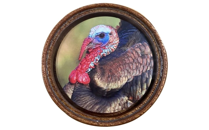 The grind bark'n betty glass turkey pot call with hickory striker