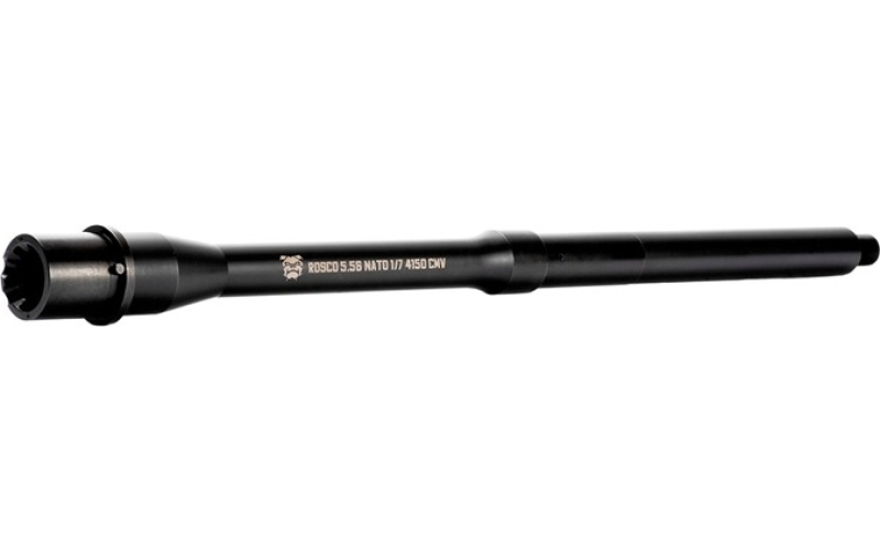 Rosco Manufacturing Ar-15 14.5'' bloodline bbl m4 mid-length 1-7tw 1/2-28 556nato