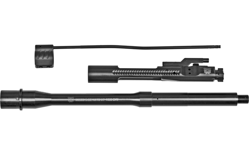 Rosco Manufacturing Bloodline, 12.5" Barrel, 556NATO, Melonite, Includes Gas Block, Gas Tube and BCG, Government Profile SP-BL-125-556-BCG-GTC-NGB-001
