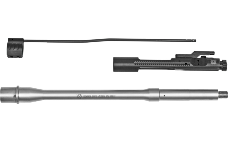 Rosco Manufacturing Purebred, 13.7" Barrel, 223 Wylde, Bead Blasted Finish, Includes Gas Block, Gas Tube and BCG, Medium Profile SP-PB-137-223-BCG-GTM-NGB-001