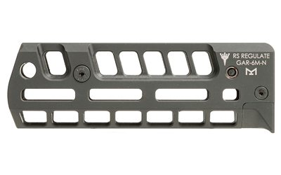 RS Regulate GAR-6M-N, 6" Handguard, M-LOK, Fits Twin Bolt Galil ACE Pistol, Anodized Finish, Black, Not Compatible with Single Long Cross Bolt Handguards or 308 Winchester Galil ACE Models GAR-6M-N