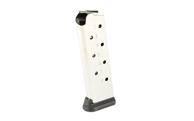 Ruger Magazine, 45 ACP, 8 Rounds, Fits Ruger SR1911, Stainless 90365