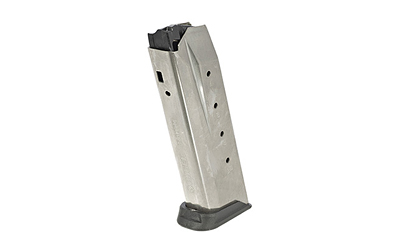 Ruger Magazine, 45ACP, 10 Rounds, Fits Ruger American, Stainless, Polymer Base 90512